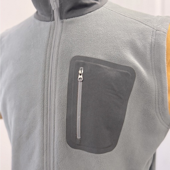 Men's Marmot Reactor Fleece Vest Gray Size Large - Picture 2 of 13